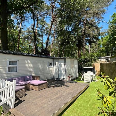 Boshuisje Met Sauna In Hoenderloo Esterno foto